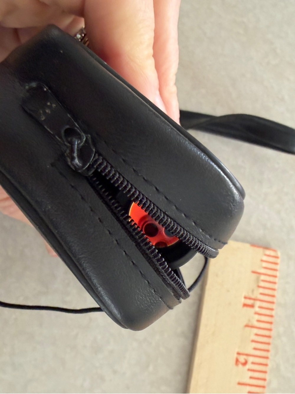 Brookstone Compact Black Binoculars with Red Lenses - Picture 7 of 9